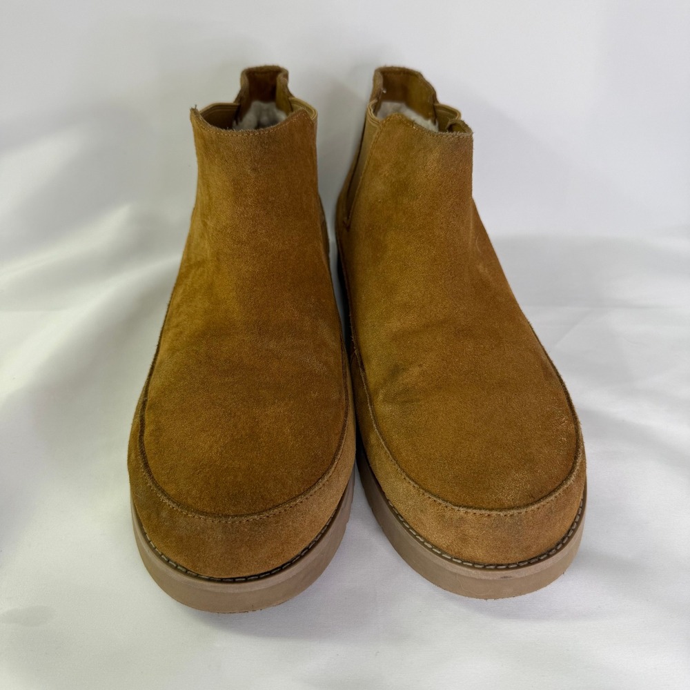 Uggs KoolaburrUggs Koolaburra Mens Easson Chelsea Boots Suede Sherpa Lined Sz 12